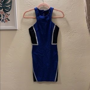 Blue dress